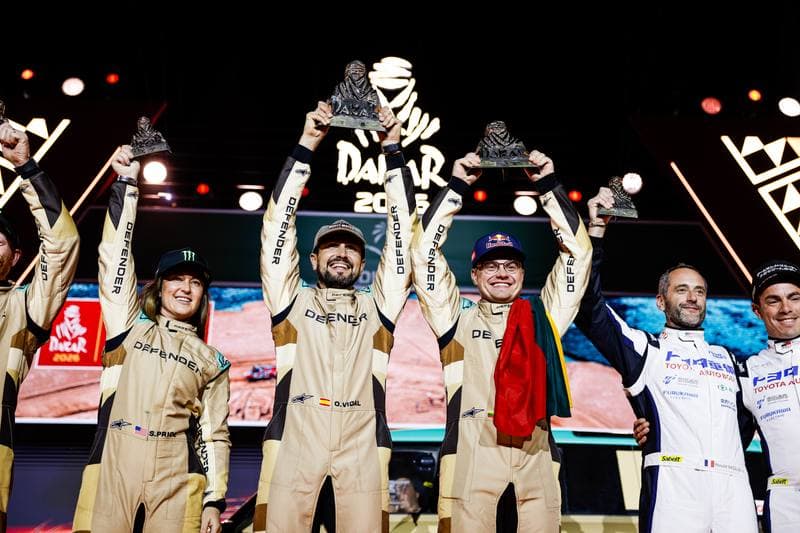 Motorsport. Dakar Rally. Prize Giving Ceremony. 17.01.2026