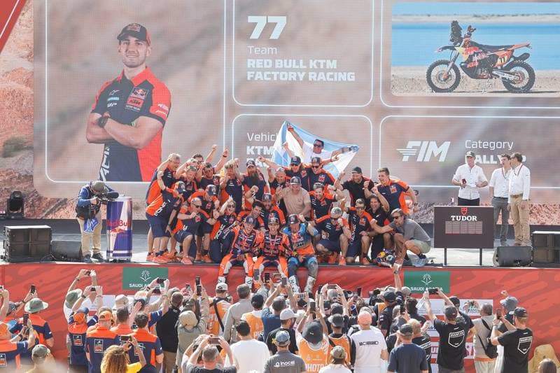 Motorsport. Dakar Rally. Prize Giving Ceremony. 17.01.2026