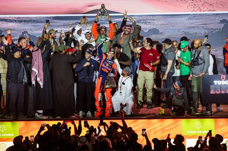 Motorsport. Dakar Rally. Prize Giving Ceremony. 17.01.2026
