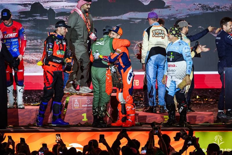 Motorsport. Dakar Rally. Prize Giving Ceremony. 17.01.2026