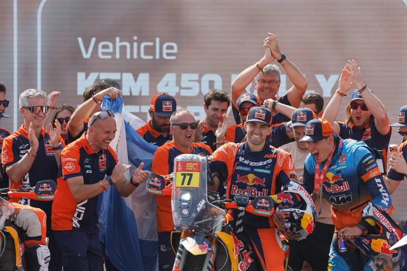 Motorsport. Dakar Rally. Prize Giving Ceremony. 17.01.2026
