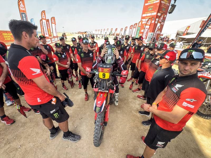 Motorsport. Dakar Rally. Finish. 17.01.2026