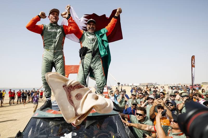 Motorsport. Dakar Rally. Finish. 17.01.2026