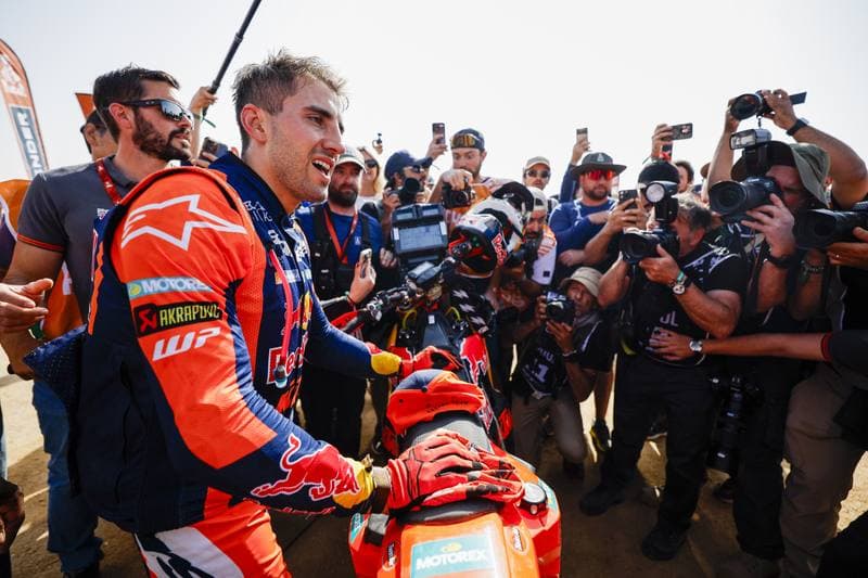 Motorsport. Dakar Rally. Finish. 17.01.2026