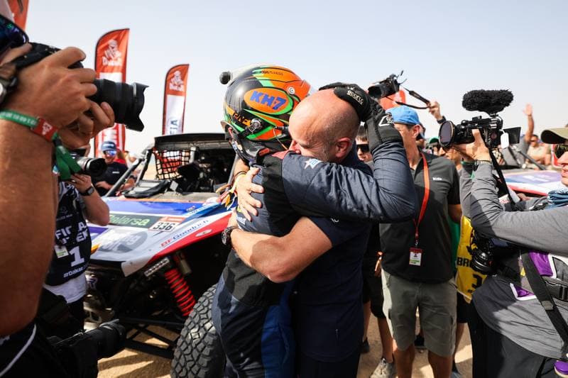 Motorsport. Dakar Rally. Finish. 17.01.2026