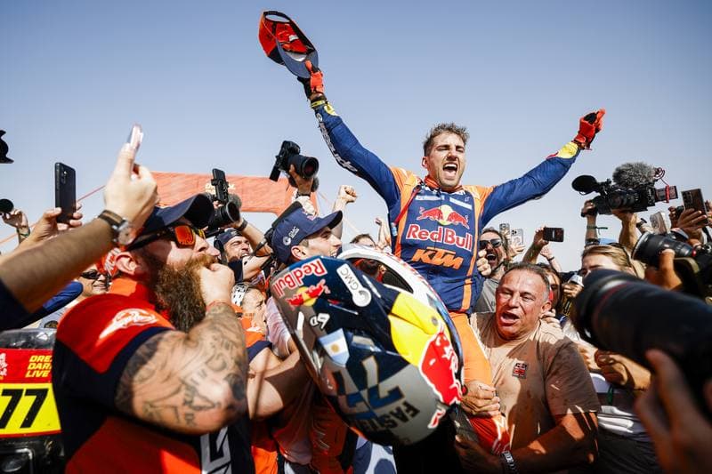 Motorsport. Dakar Rally. Finish. 17.01.2026