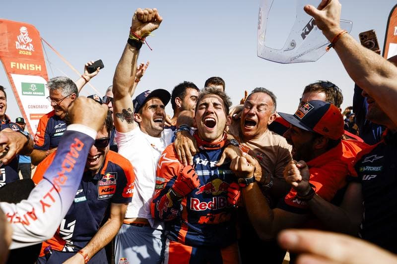 Motorsport. Dakar Rally. Finish. 17.01.2026