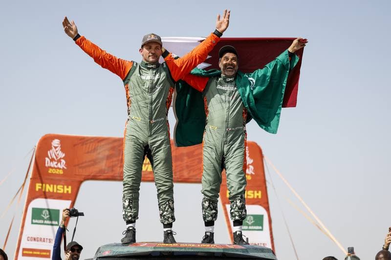 Motorsport. Dakar Rally. Finish. 17.01.2026