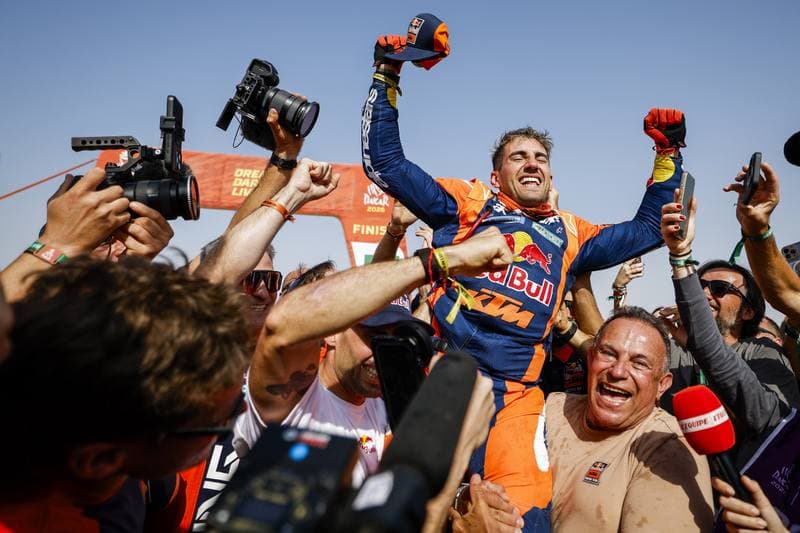 Motorsport. Dakar Rally. Finish. 17.01.2026
