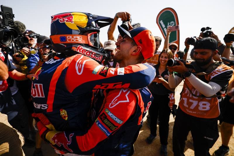 Motorsport. Dakar Rally. Finish. 17.01.2026