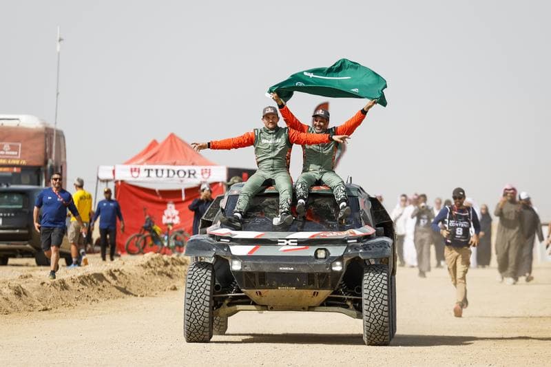 Motorsport. Dakar Rally. Finish. 17.01.2026