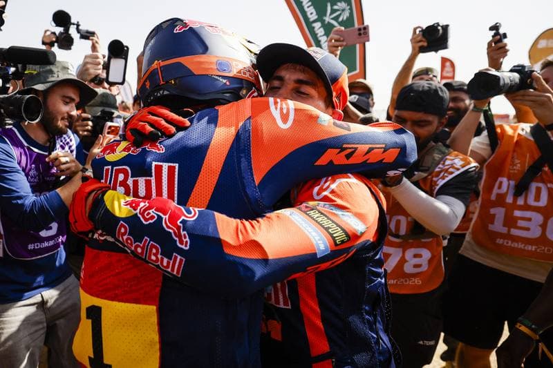 Motorsport. Dakar Rally. Finish. 17.01.2026