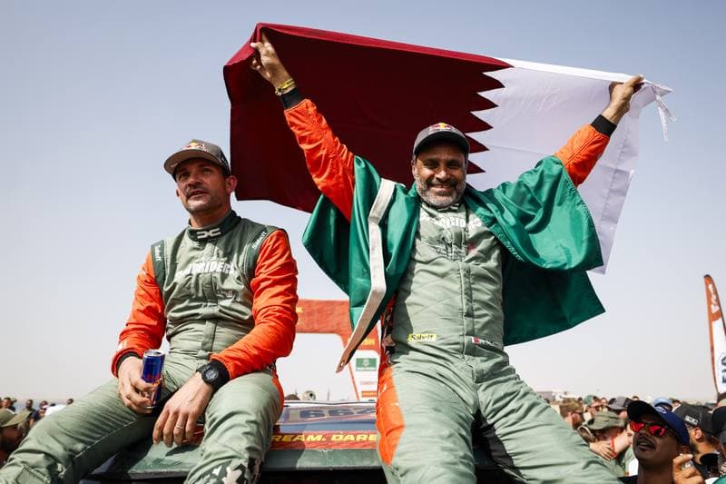 Motorsport. Dakar Rally. Finish. 17.01.2026