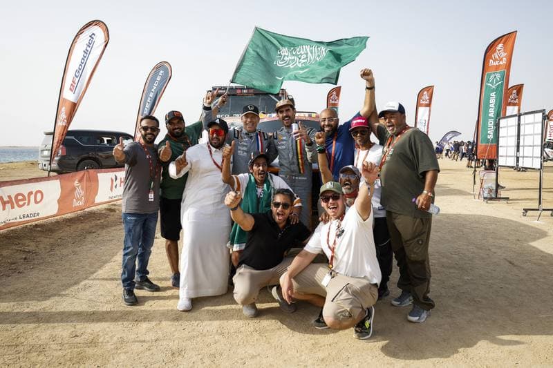 Motorsport. Dakar Rally. Finish. 17.01.2026