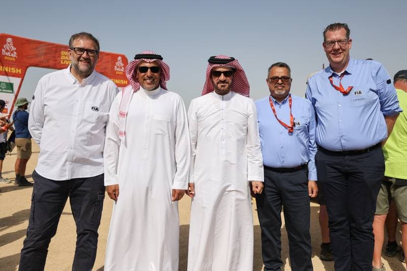 Motorsport. Dakar Rally. Finish. 17.01.2026