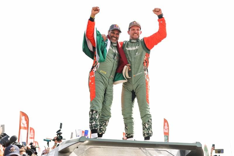 Motorsport. Dakar Rally. Finish. 17.01.2026