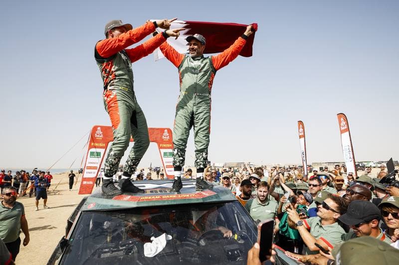 Motorsport. Dakar Rally. Finish. 17.01.2026