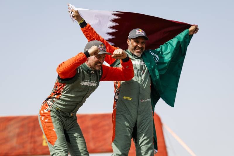 Motorsport. Dakar Rally. Finish. 17.01.2026
