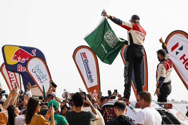 Motorsport. Dakar Rally. Finish. 17.01.2026