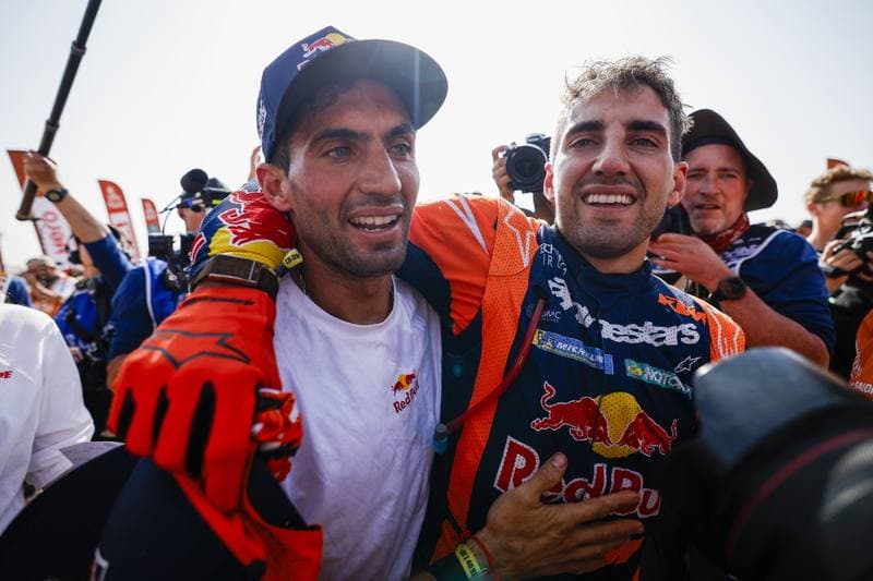 Motorsport. Dakar Rally. Finish. 17.01.2026
