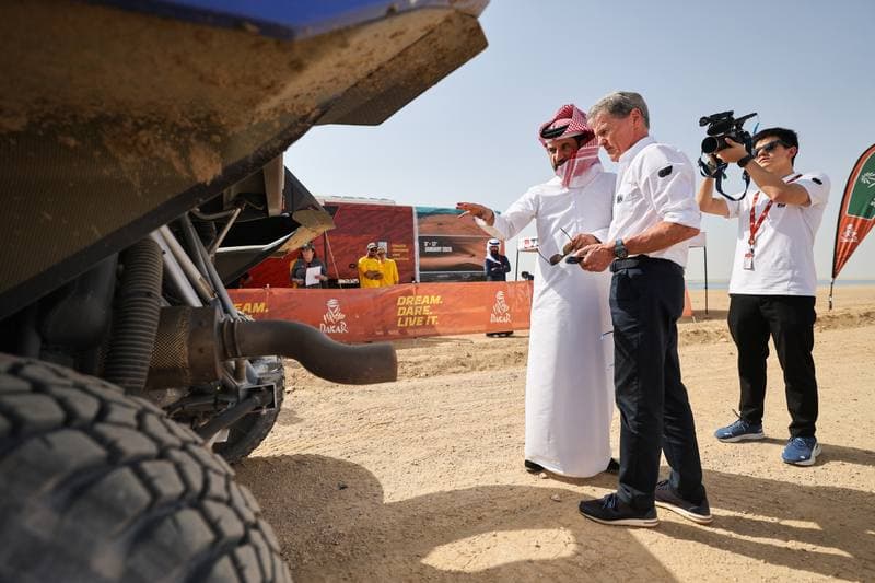 Motorsport. Dakar Rally. Finish. 17.01.2026