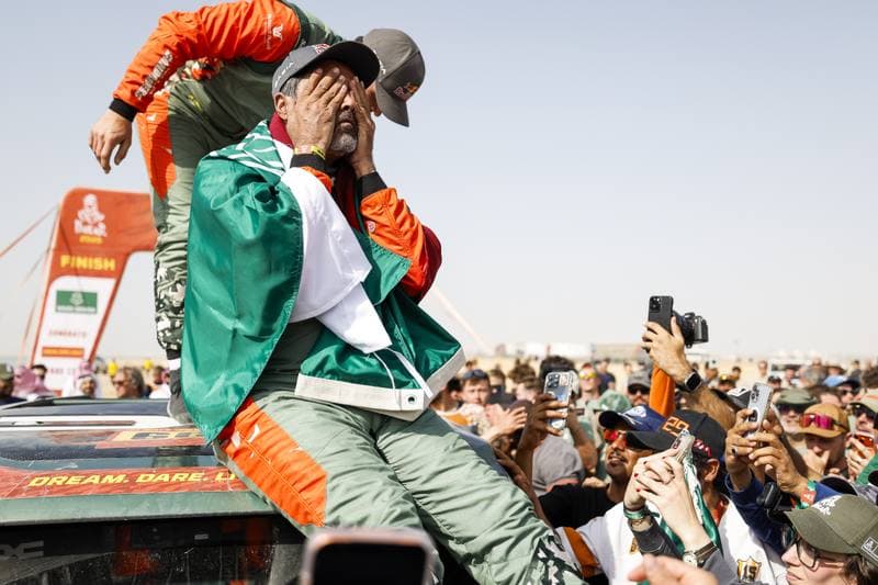 Motorsport. Dakar Rally. Finish. 17.01.2026