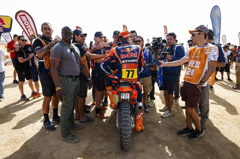 Motorsport. Dakar Rally. Finish. 17.01.2026