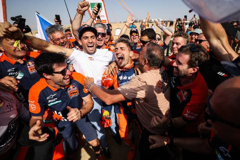 Motorsport. Dakar Rally. Finish. 17.01.2026