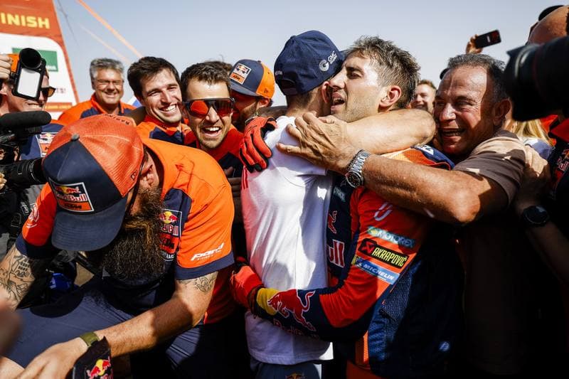 Motorsport. Dakar Rally. Finish. 17.01.2026