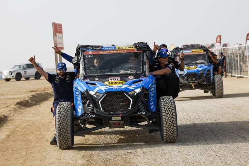 Motorsport. Dakar Rally. Finish. 17.01.2026
