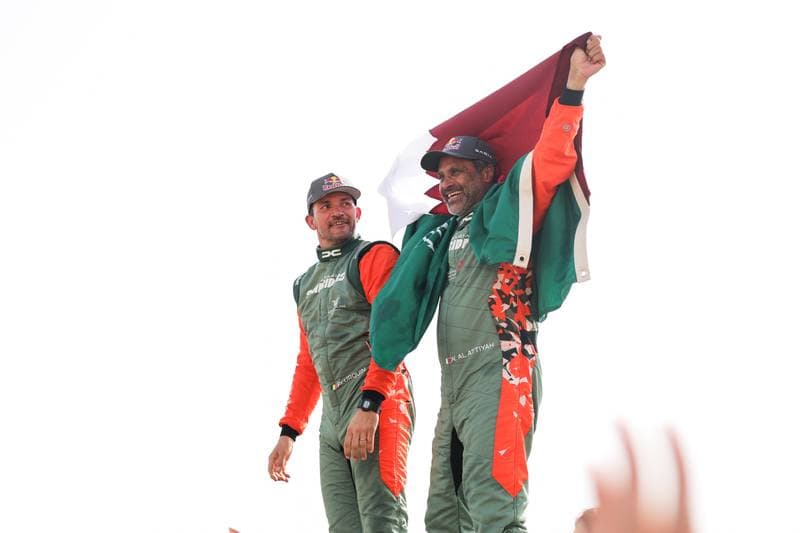 Motorsport. Dakar Rally. Finish. 17.01.2026