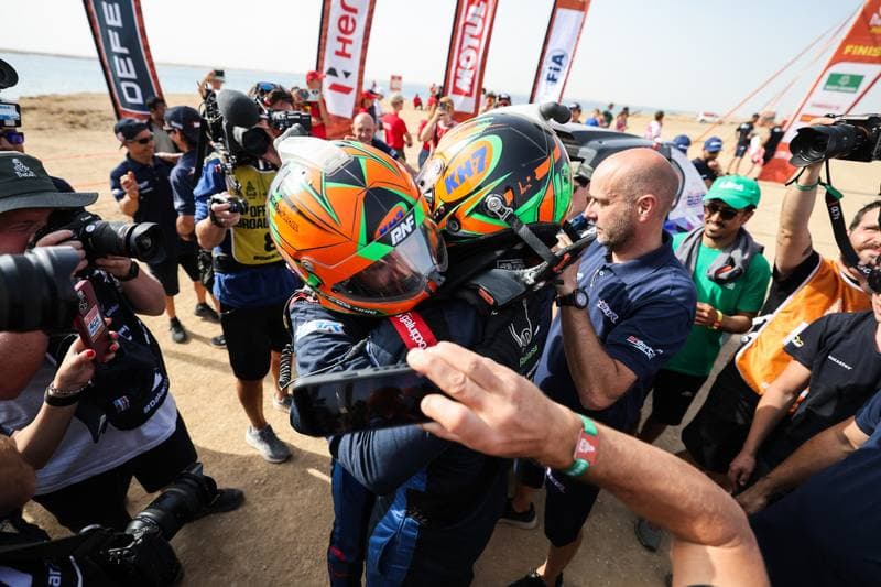 Motorsport. Dakar Rally. Finish. 17.01.2026