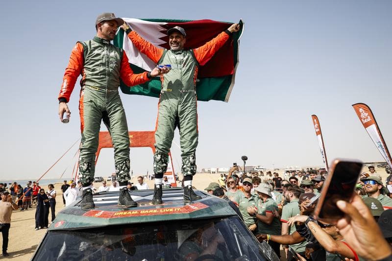 Motorsport. Dakar Rally. Finish. 17.01.2026