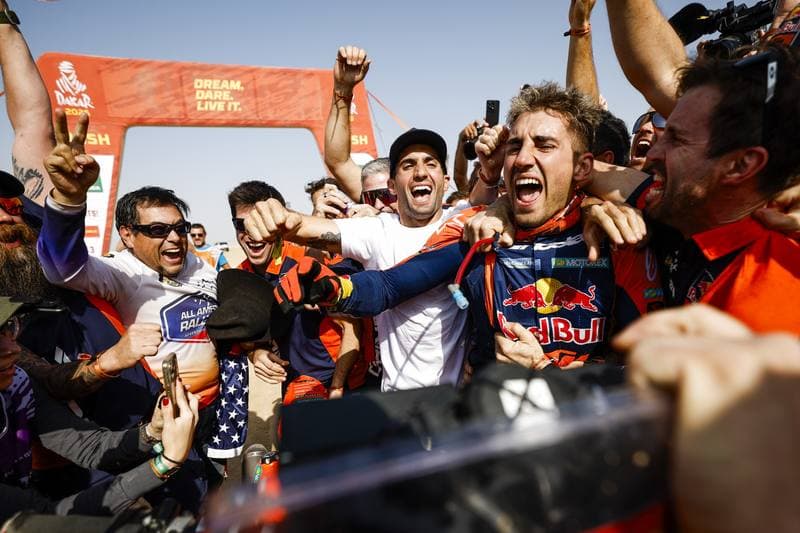 Motorsport. Dakar Rally. Finish. 17.01.2026