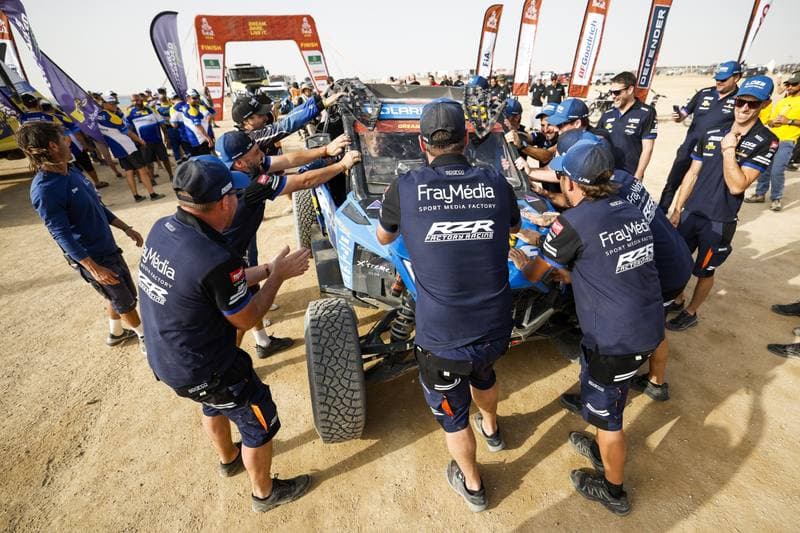 Motorsport. Dakar Rally. Finish. 17.01.2026