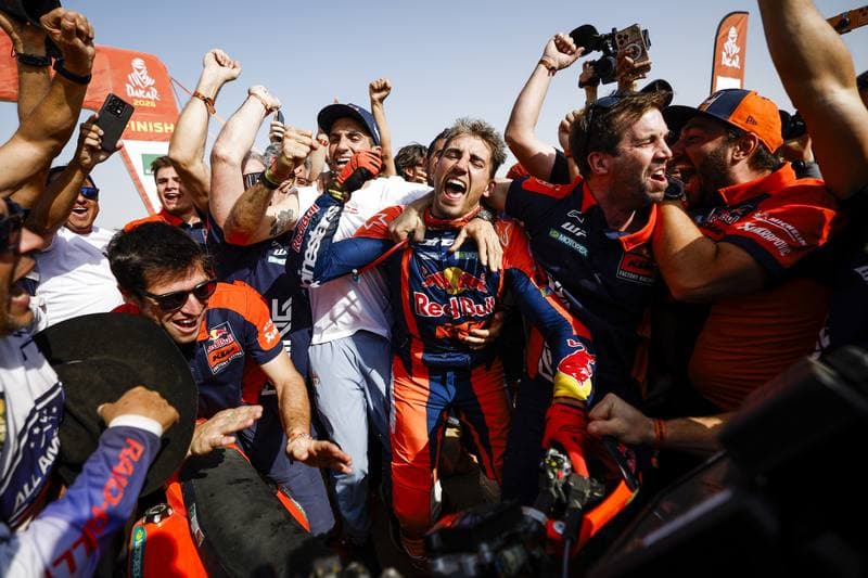 Motorsport. Dakar Rally. Finish. 17.01.2026