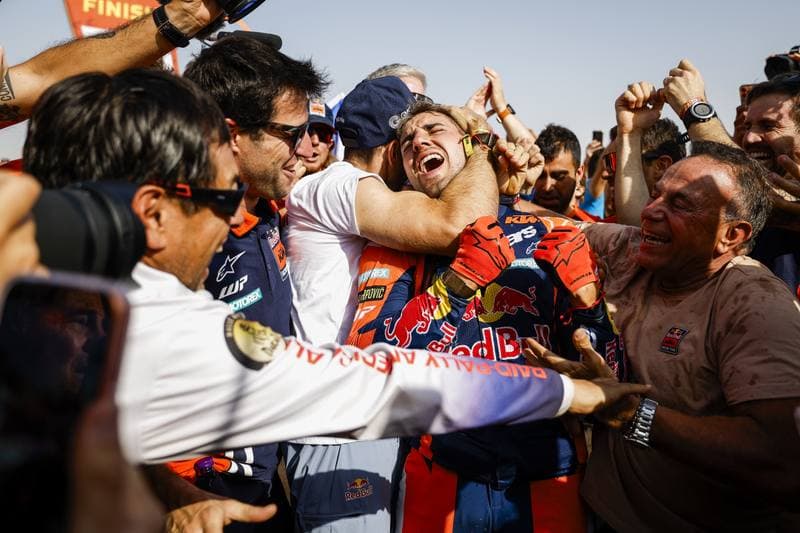 Motorsport. Dakar Rally. Finish. 17.01.2026
