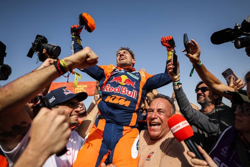 Motorsport. Dakar Rally. Finish. 17.01.2026