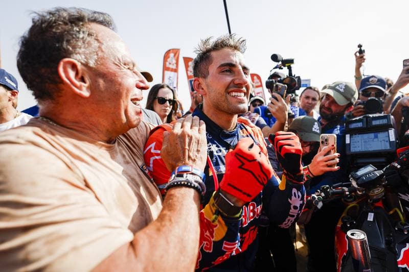 Motorsport. Dakar Rally. Finish. 17.01.2026