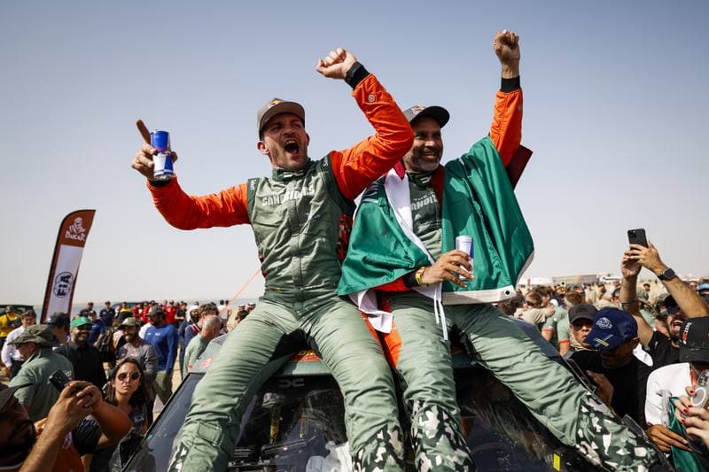 Motorsport. Dakar Rally. Finish. 17.01.2026