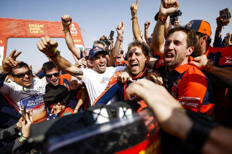 Motorsport. Dakar Rally. Finish. 17.01.2026