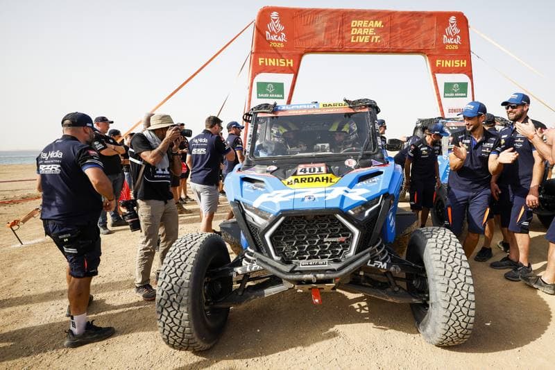 Motorsport. Dakar Rally. Finish. 17.01.2026