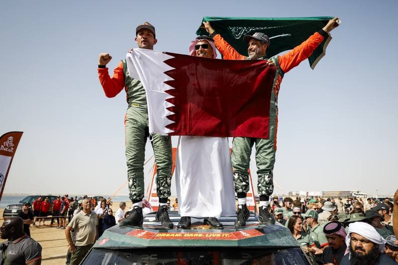 Motorsport. Dakar Rally. Finish. 17.01.2026