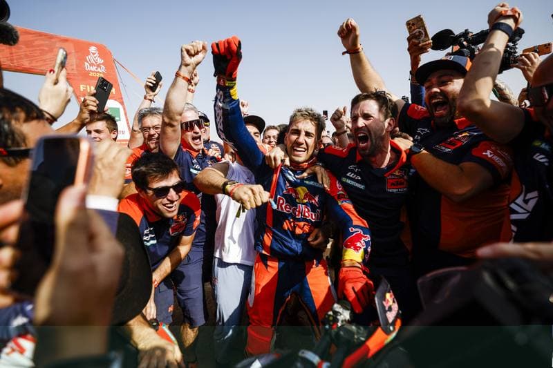 Motorsport. Dakar Rally. Finish. 17.01.2026