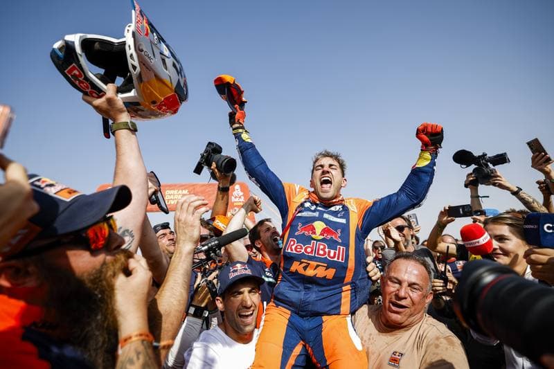 Motorsport. Dakar Rally. Finish. 17.01.2026