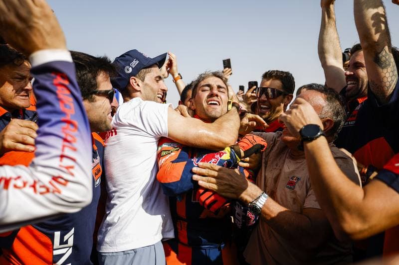 Motorsport. Dakar Rally. Finish. 17.01.2026