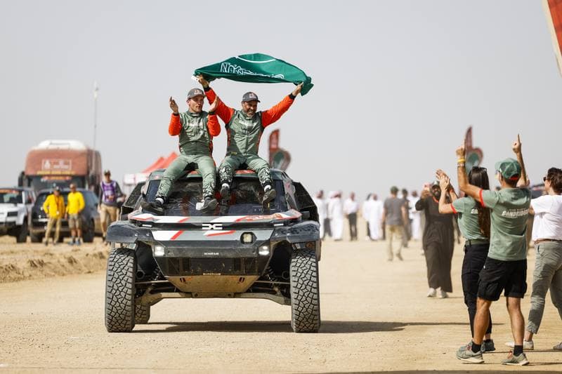 Motorsport. Dakar Rally. Finish. 17.01.2026