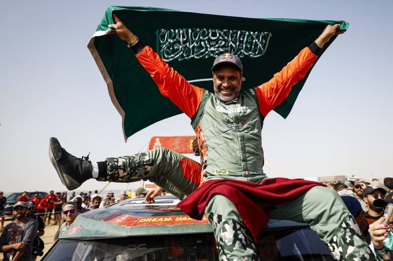 Motorsport. Dakar Rally. Finish. 17.01.2026