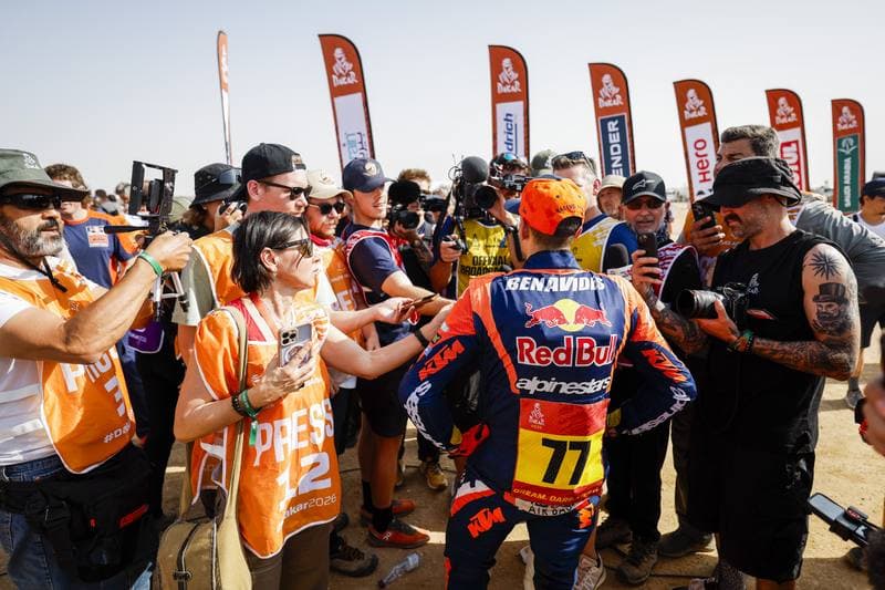 Motorsport. Dakar Rally. Finish. 17.01.2026