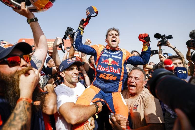 Motorsport. Dakar Rally. Finish. 17.01.2026